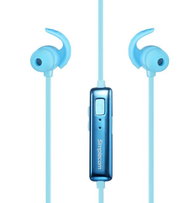  <b>Wireless Earphones:</b> High Performance In-ear Bluetooth Headset, Blue  